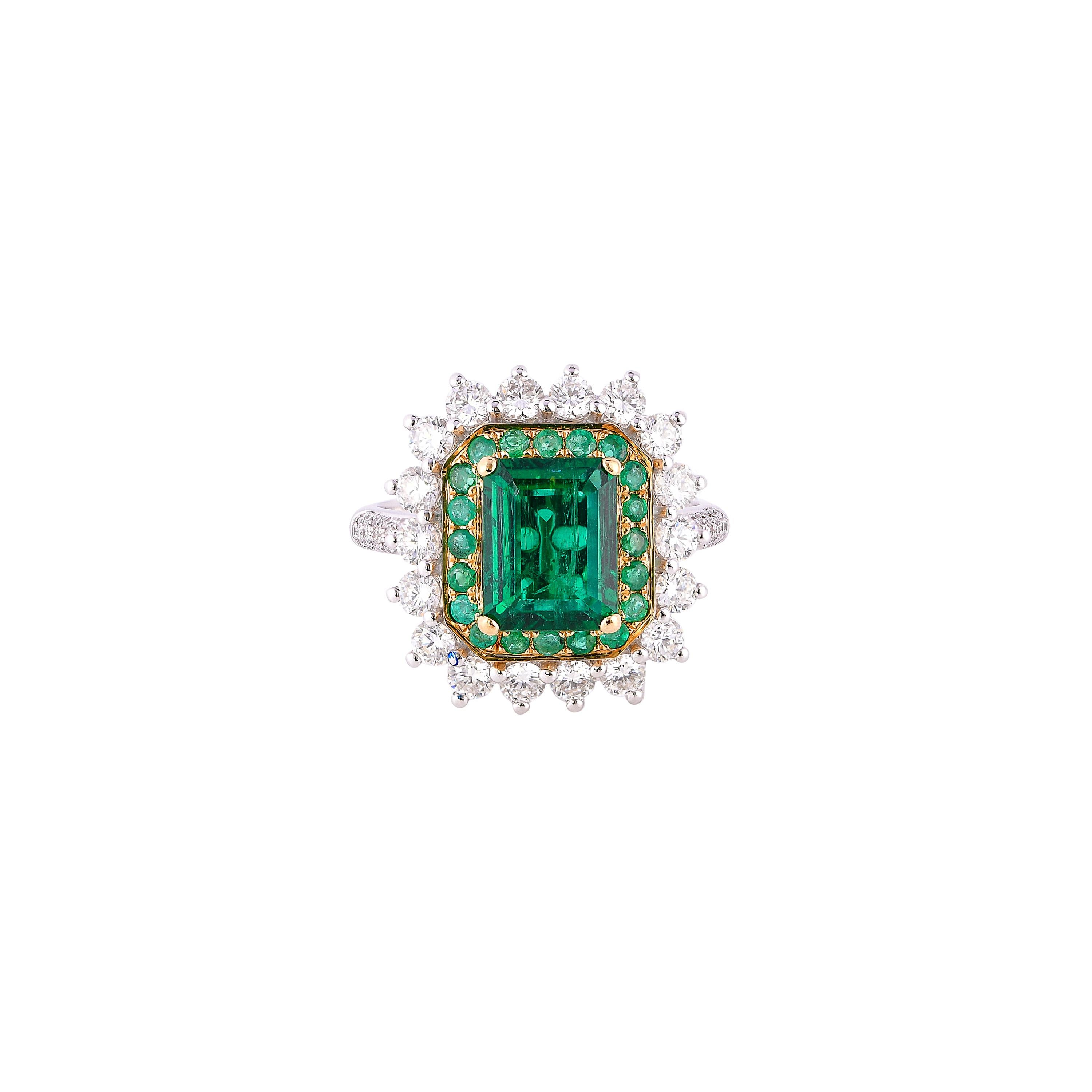 1.9 carat engagement ring