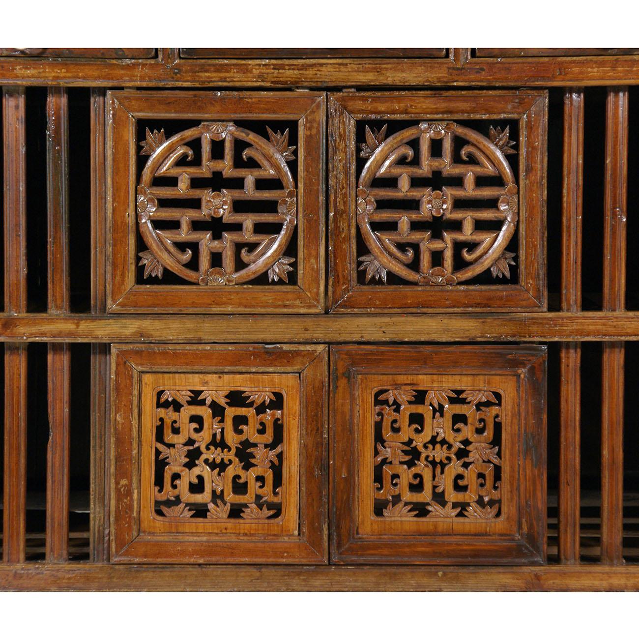 19 Century Antique Chinese Kitchen Cabinet, Entertainment Center 3