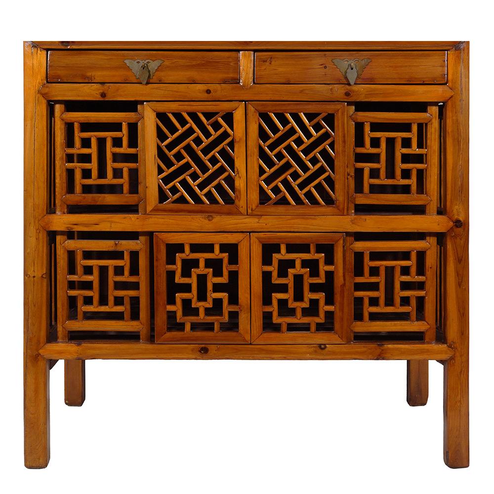 19 Century Antique Chinese Kitchen Cabinet, Entertainment Center 1