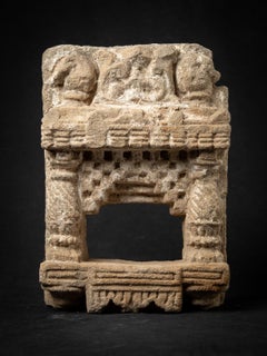 19 Century Antique sandstone Indian temple from India - OriginalBuddhas