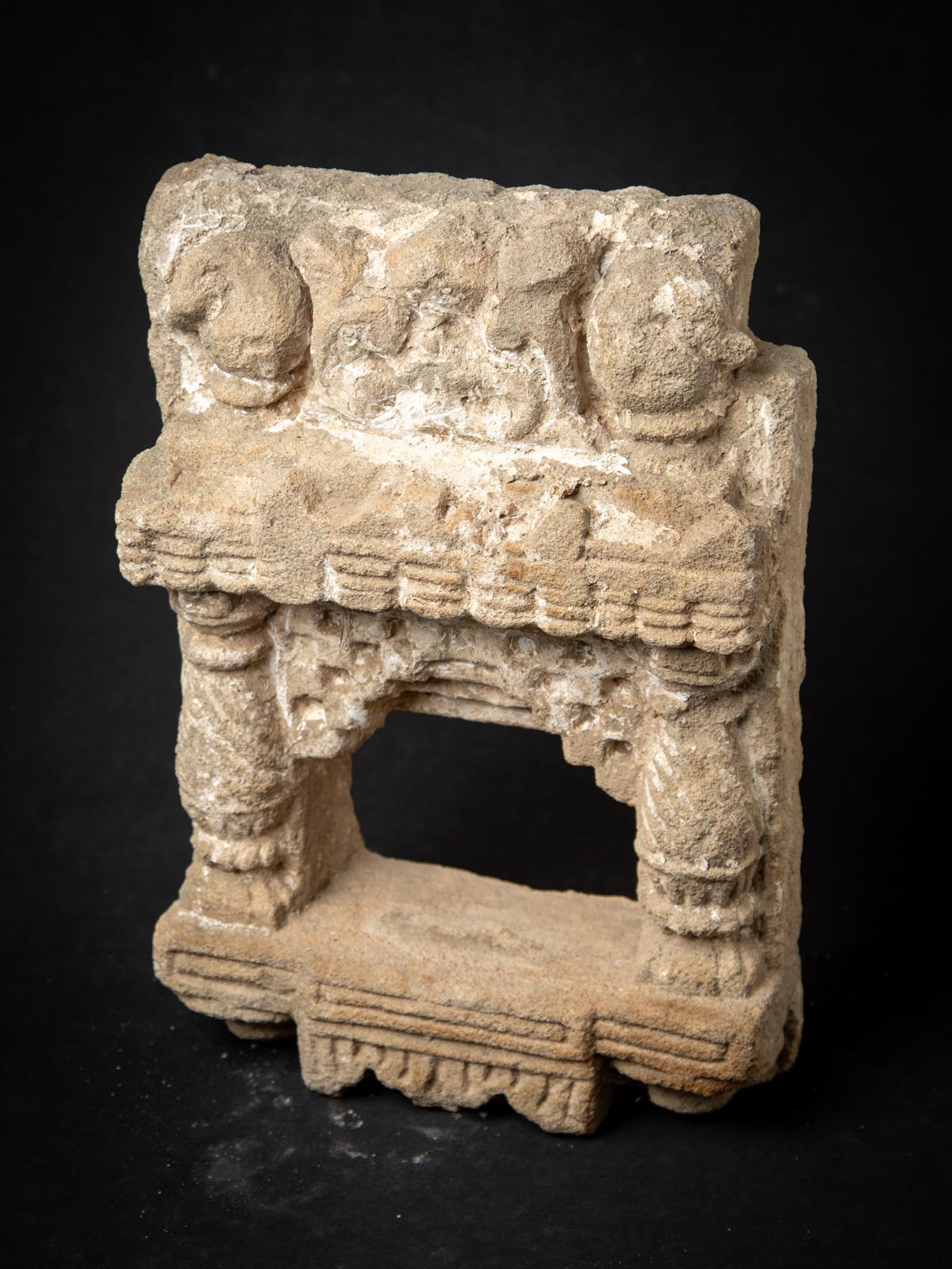 Sandstone 19 Century Antique sandstone Indian temple from India - OriginalBuddhas For Sale