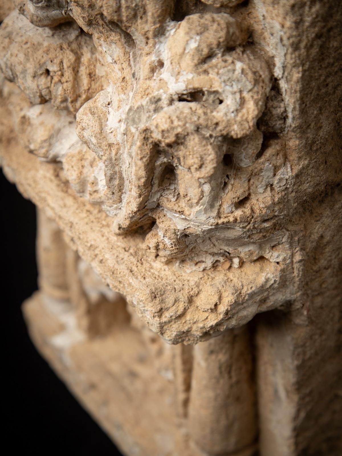 19 Century Antique sandstone Indian temple from India - OriginalBuddhas For Sale 3