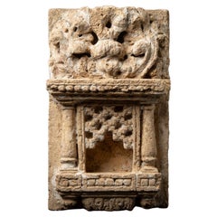 19 Century Antique sandstone Indian temple from India - OriginalBuddhas