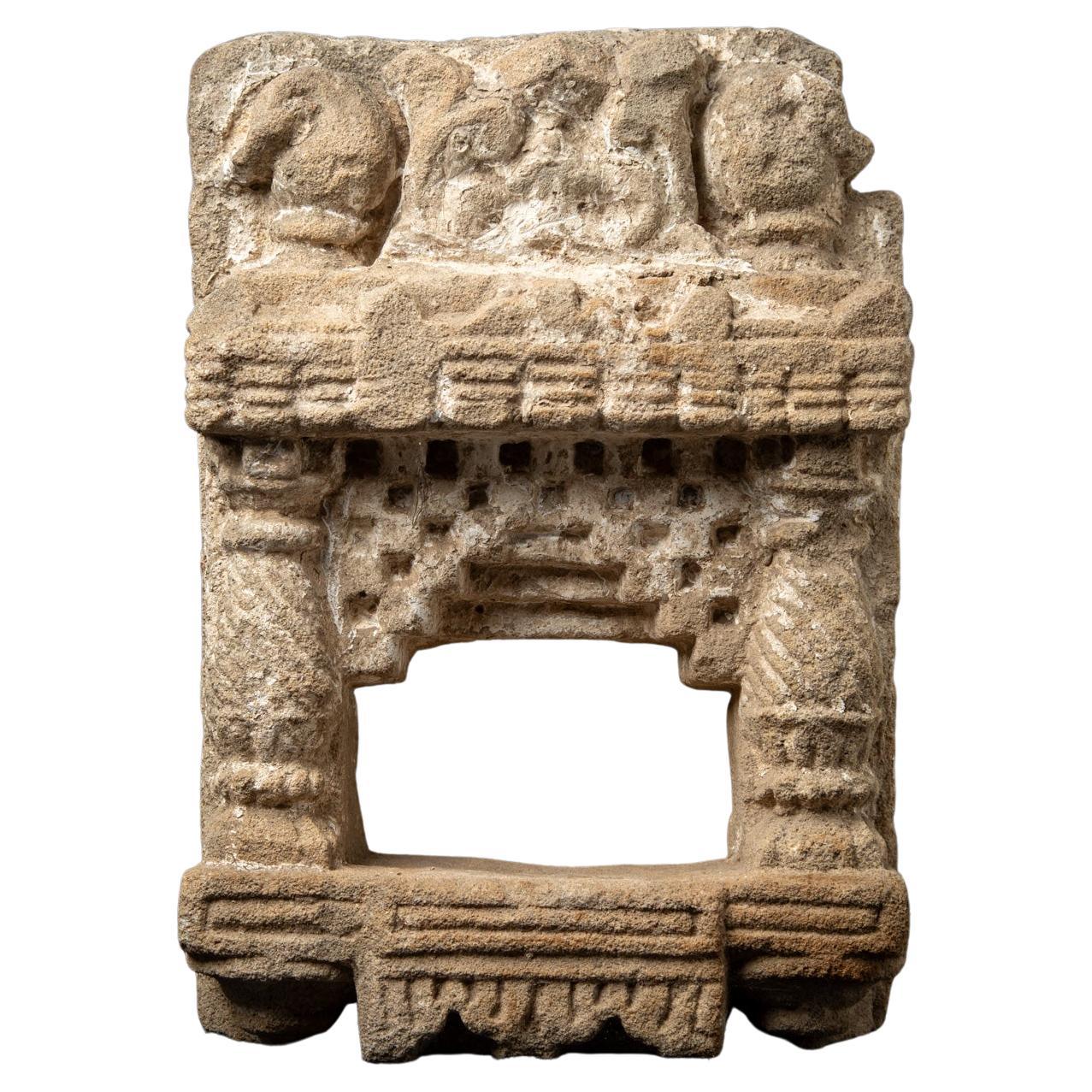 19 Century Antique sandstone Indian temple from India - OriginalBuddhas
