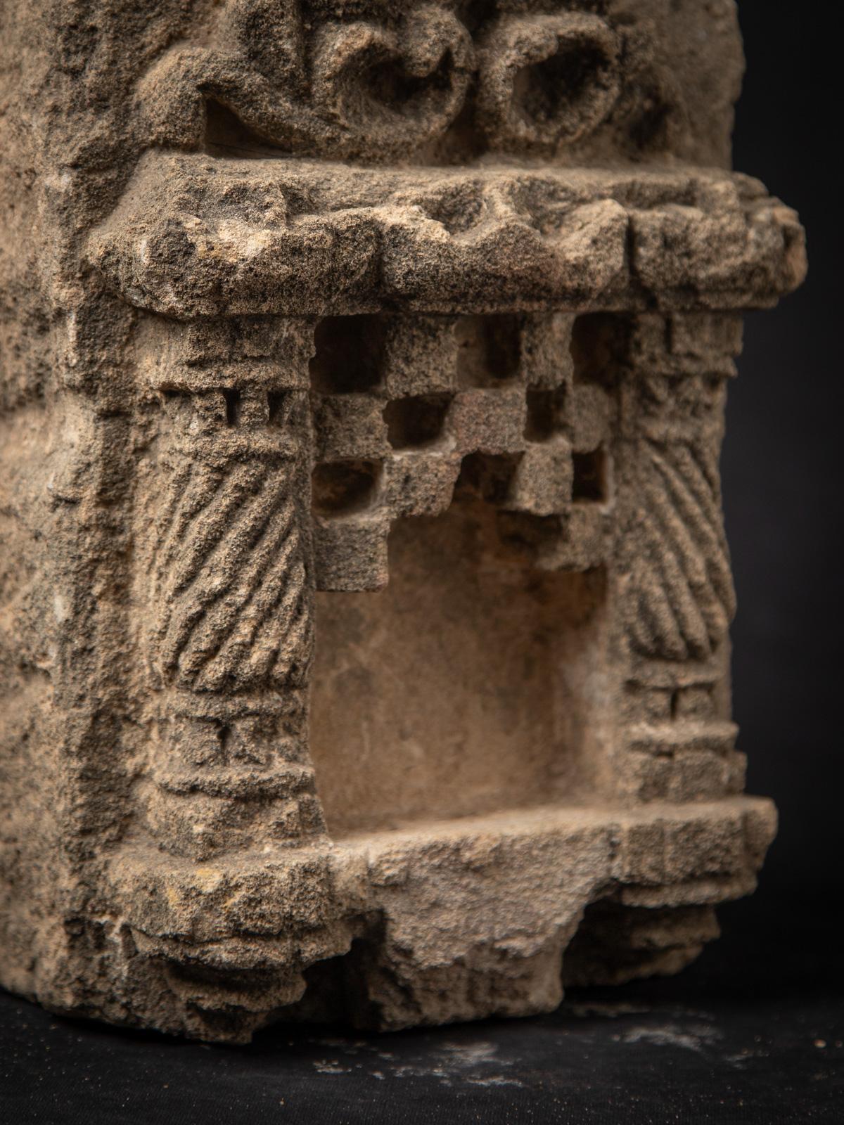 19 Century Antique sandstone temple from India from India  OriginalBuddhas For Sale 9
