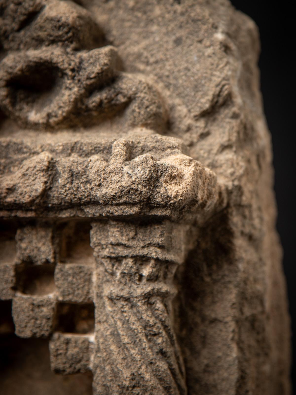 Sandstone 19 Century Antique sandstone temple from India from India  OriginalBuddhas For Sale