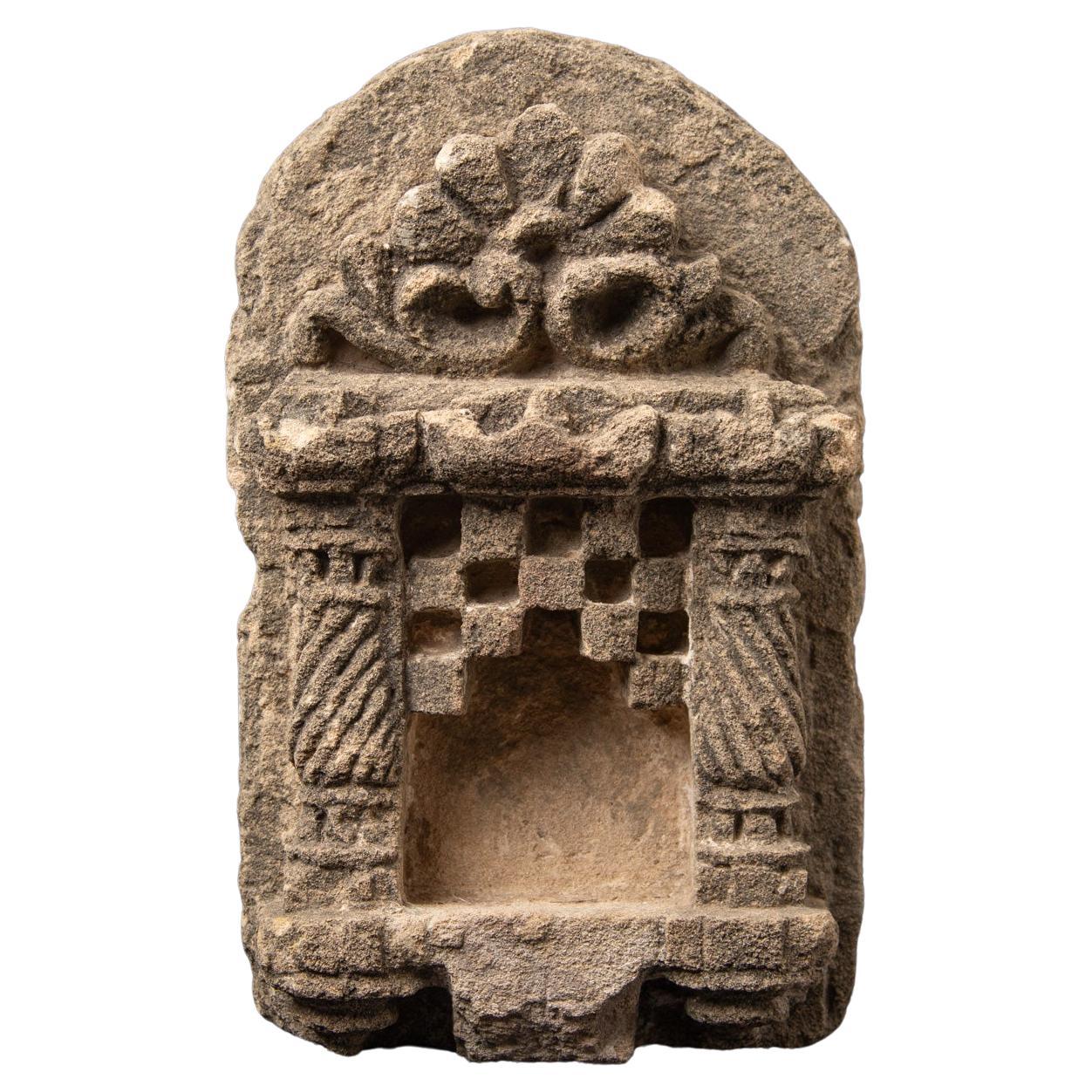 19 Century Antique sandstone temple from India from India  OriginalBuddhas