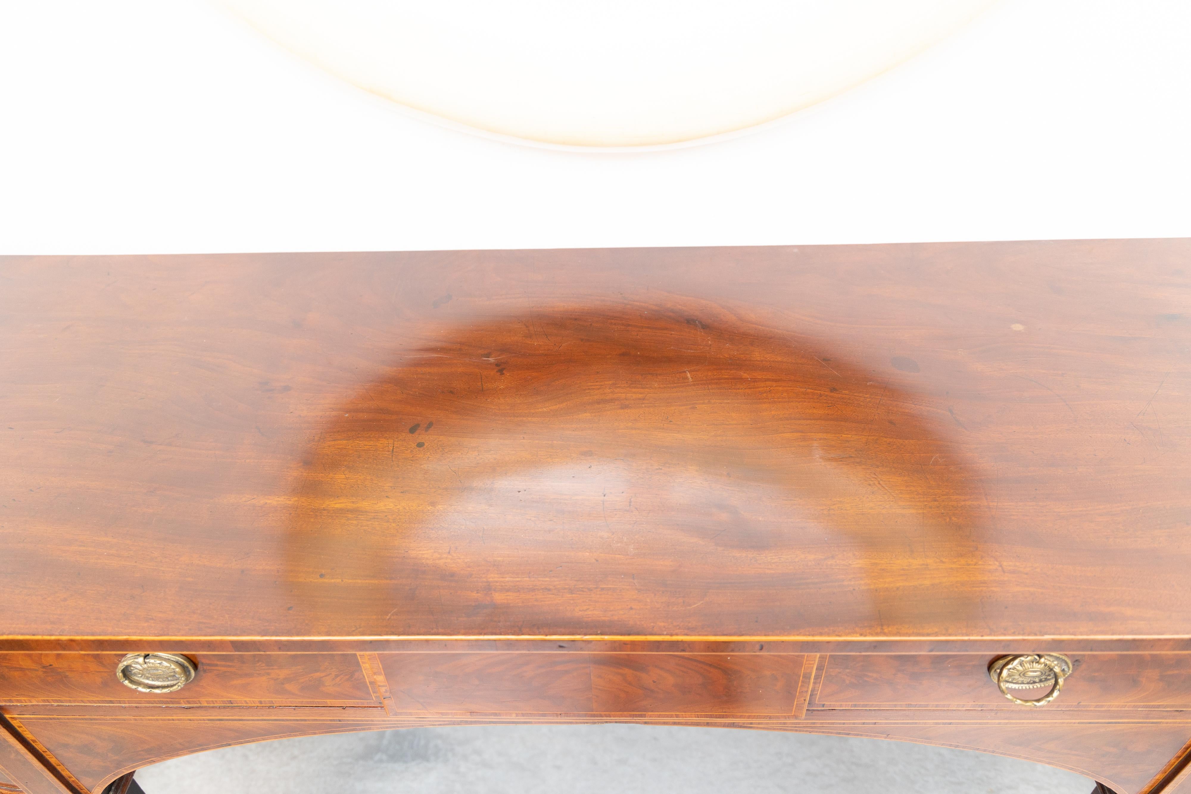 19 Century English George III Inlaid Sideboard 4