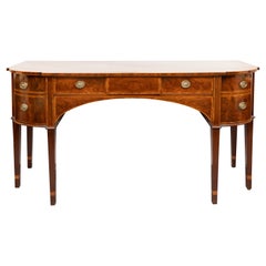 19 Century English George III Inlaid Sideboard
