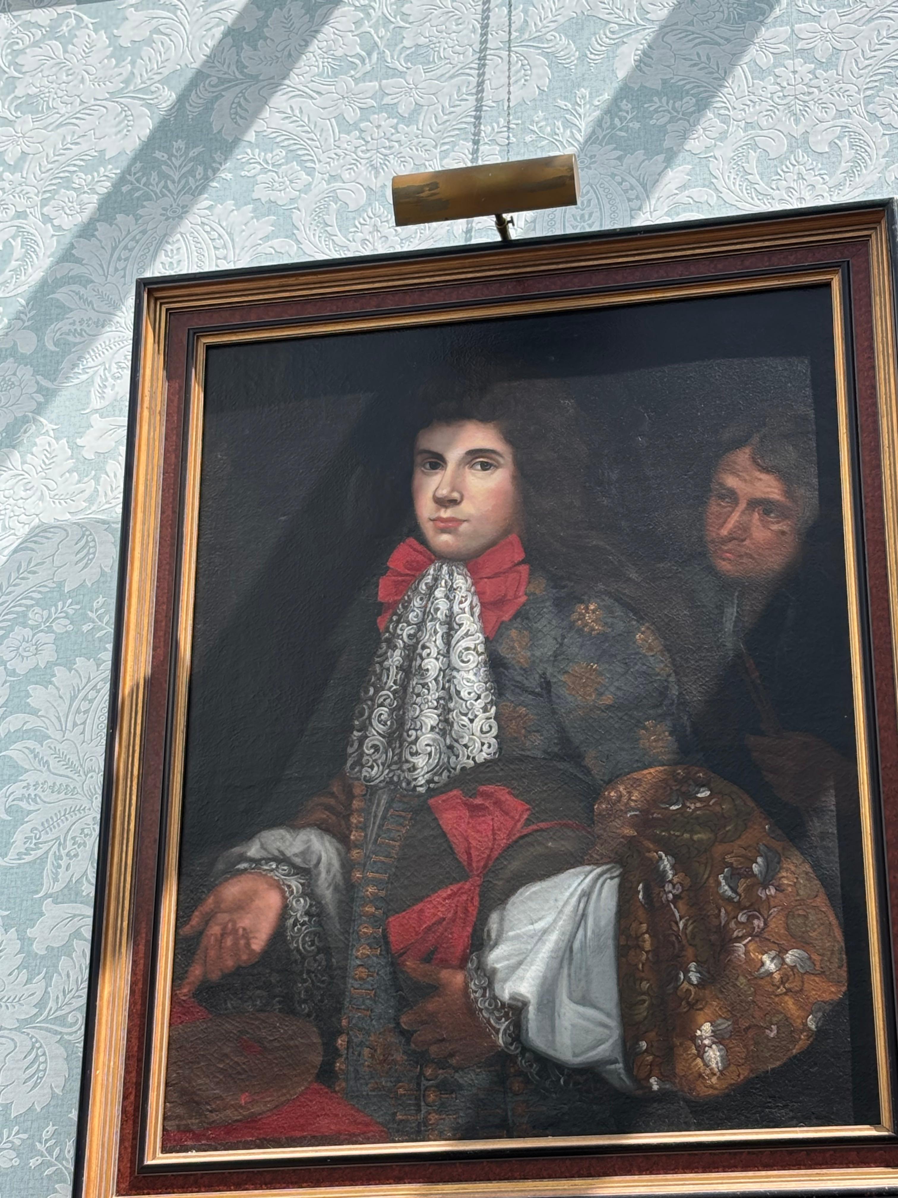 19 Century English Portrait of an Aristocratic Gentleman in the Manner of Rubens In Excellent Condition For Sale In Vancouver, British Columbia