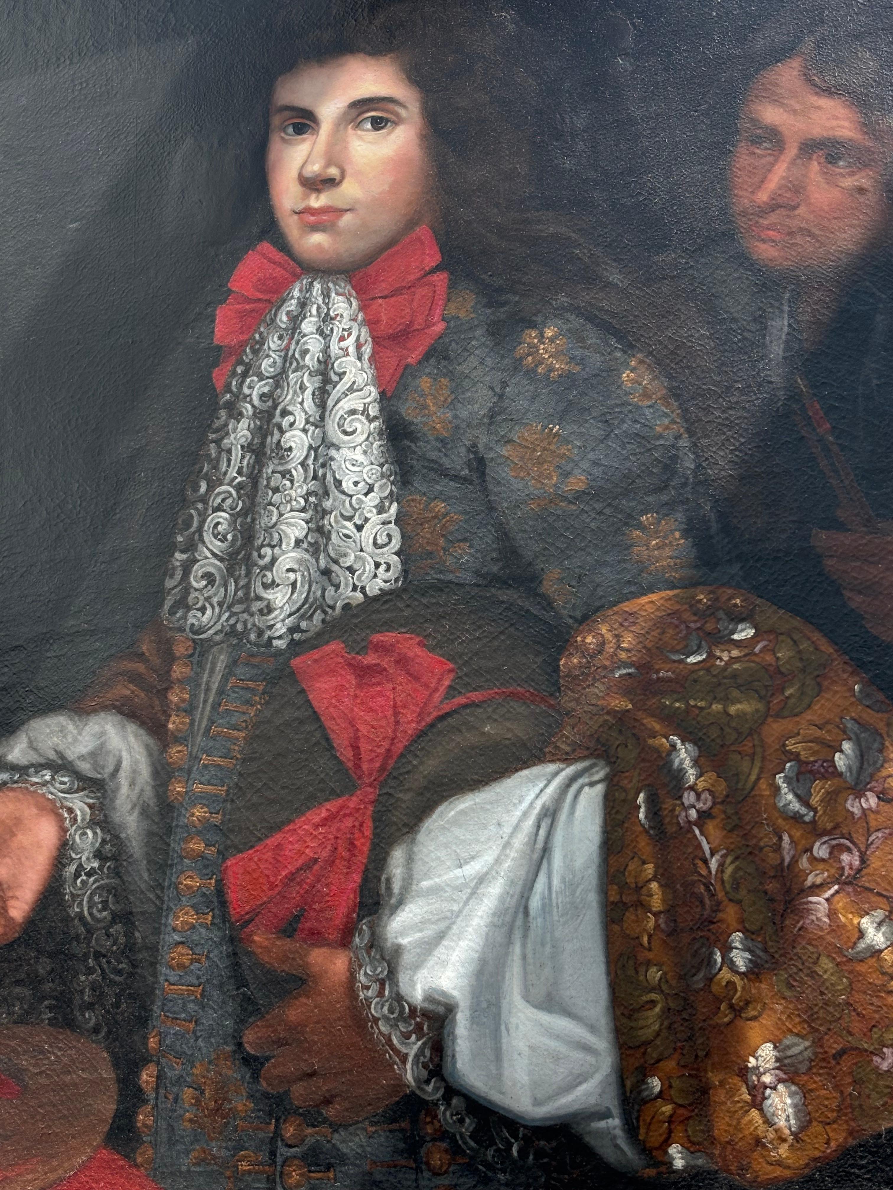 19 Century English Portrait of an Aristocratic Gentleman in the Manner of Rubens For Sale 1
