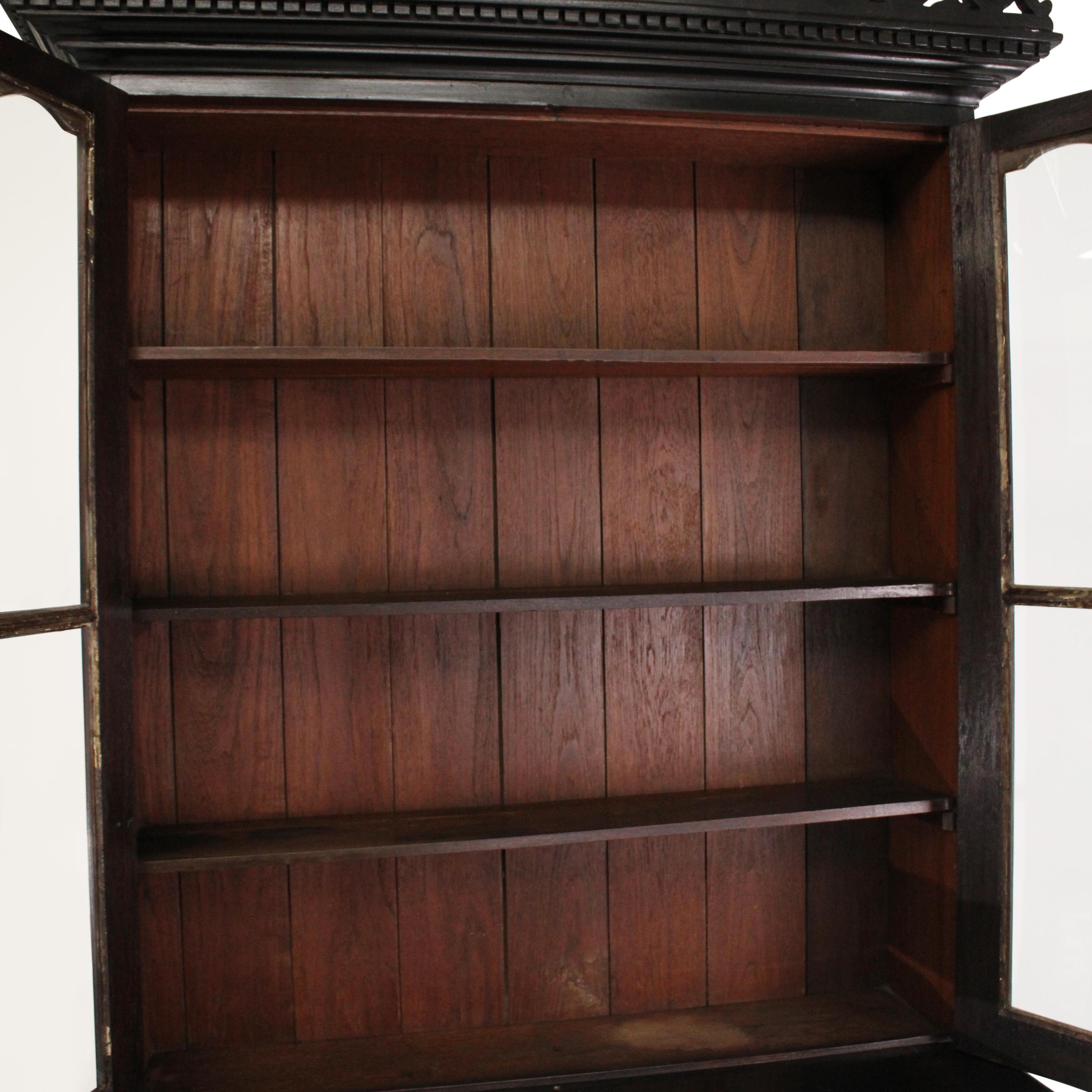 19th Century 19 Century Teak Cabinet For Sale