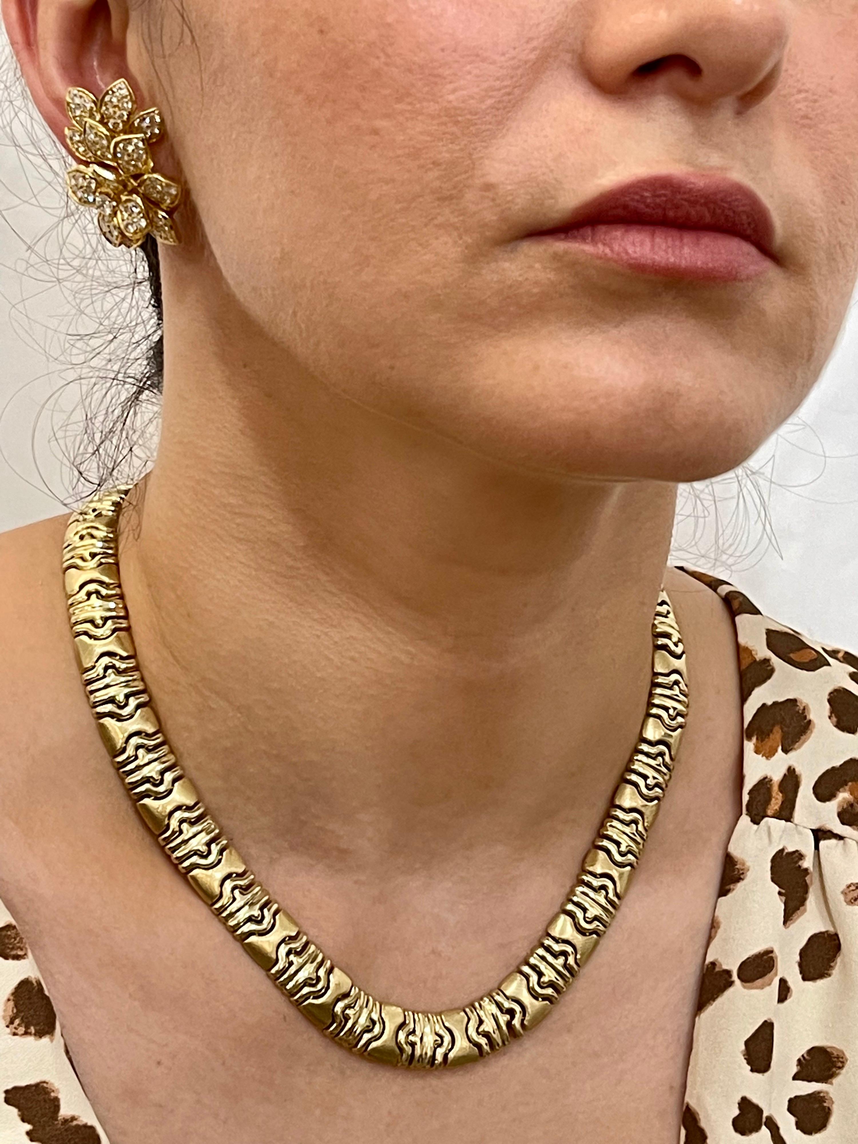 Link Necklace 14 Karat Yellow Gold 62.5 Gm 9