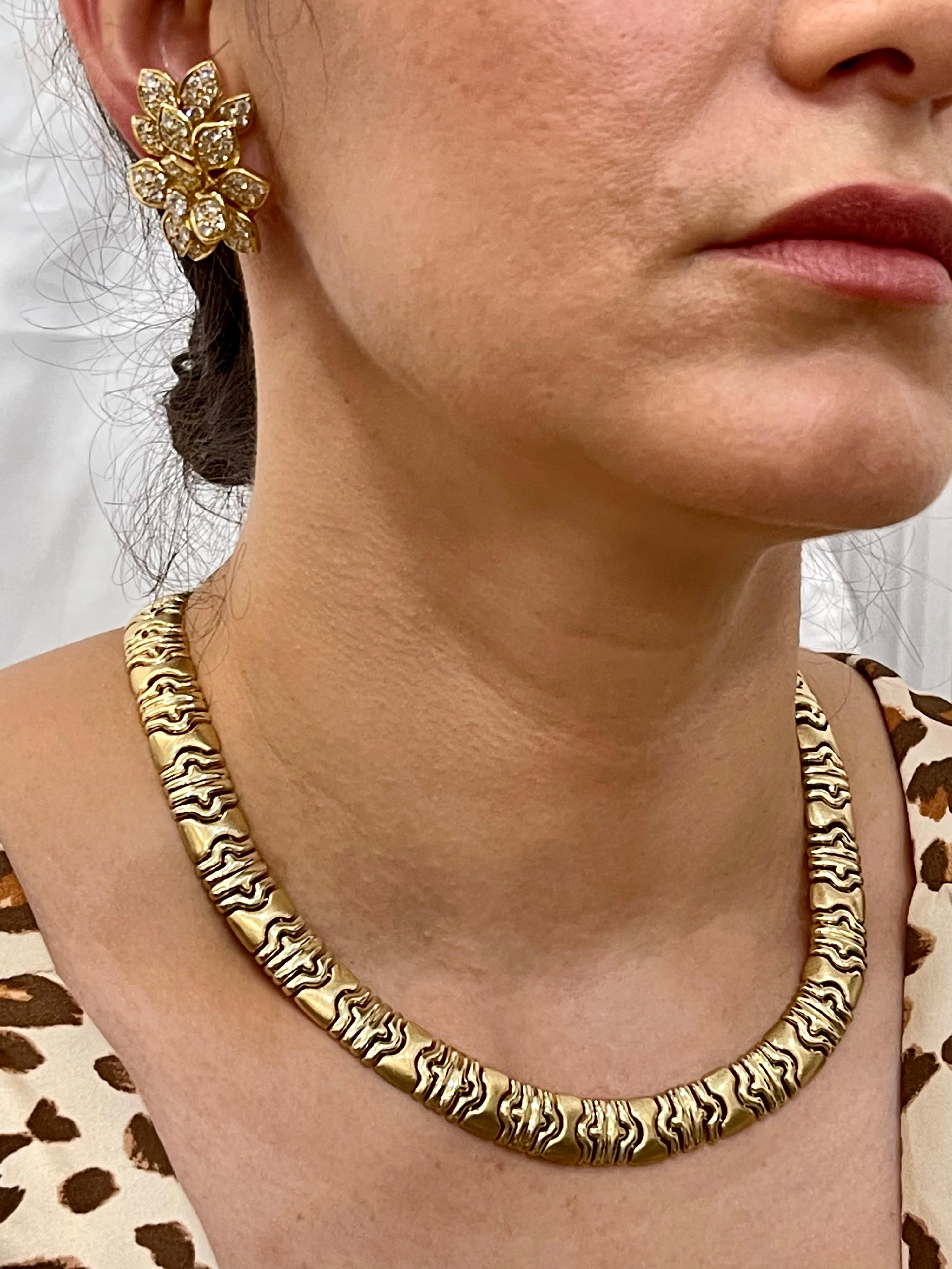 Link Necklace 14 Karat Yellow Gold 62.5 Gm 12