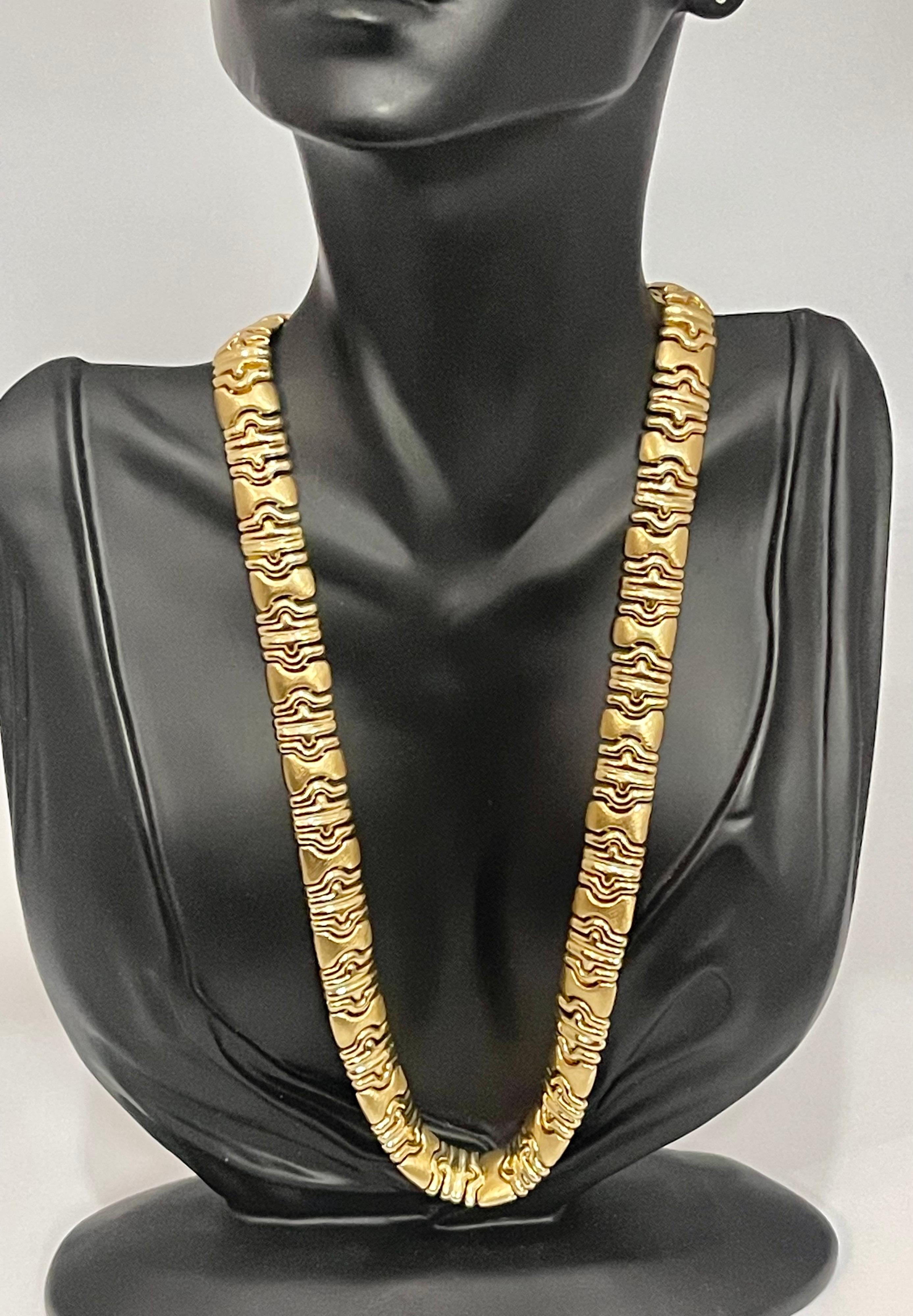 Link Necklace 14 Karat Yellow Gold 62.5 Gm 3