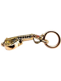 19 Karat Yellow Gold Portugal Mandolin Charm #24254