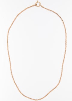 19 karat Yellow Gold Portuguese Chain Necklace