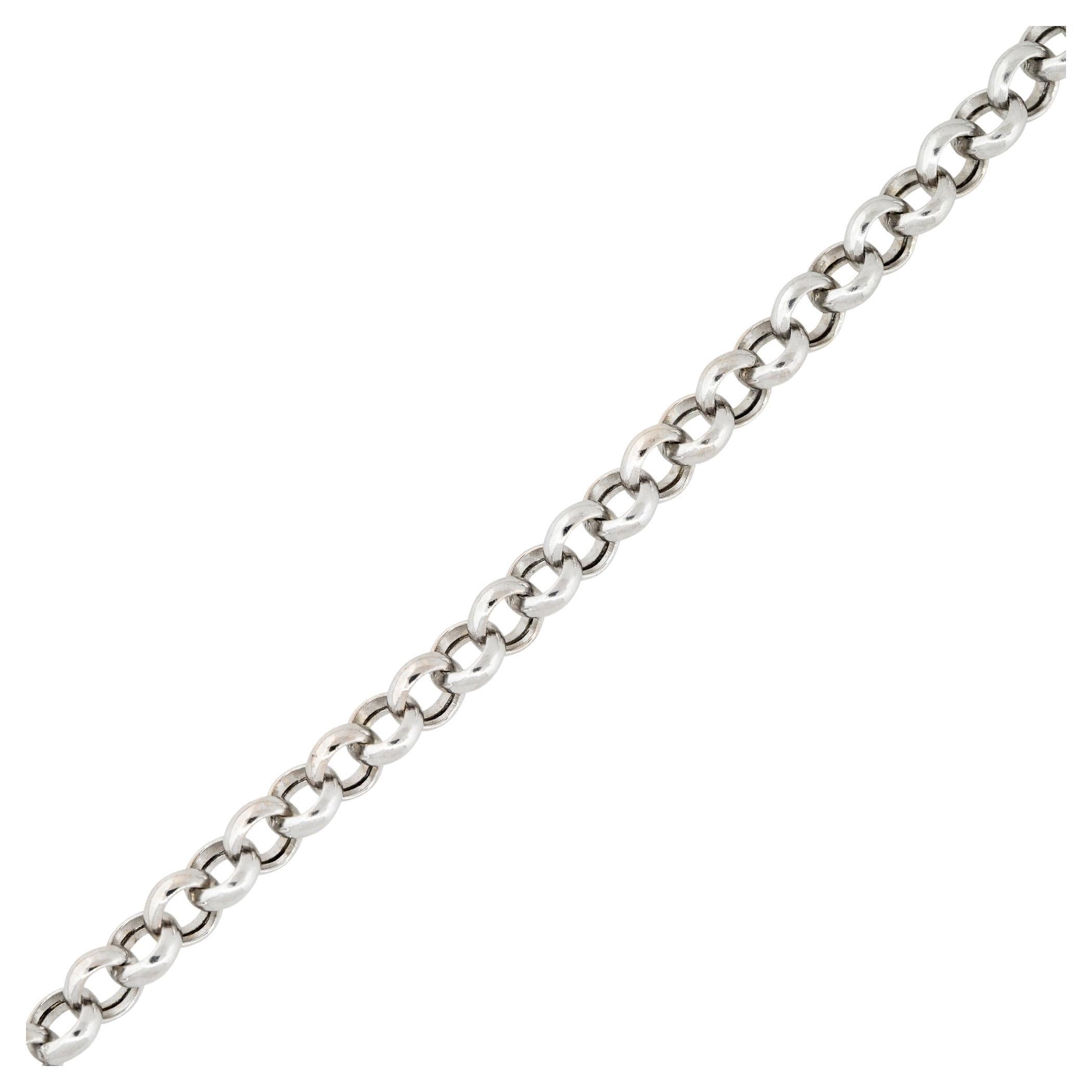 19″ Herren 6mm Runde Rolo Link Kette 14 Karat Auf Lager