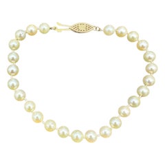 19" Perlenarmband 6mm Perlen