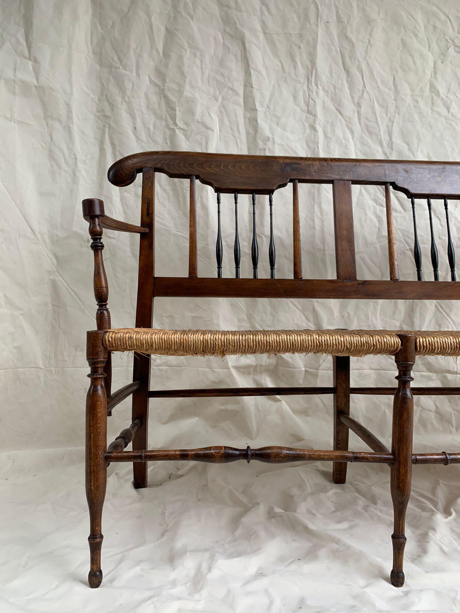 French 19 th Century Canapé and 5 chairs. Provence, France