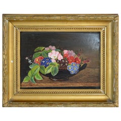 19th Century Danish Golden Age Flower Painting