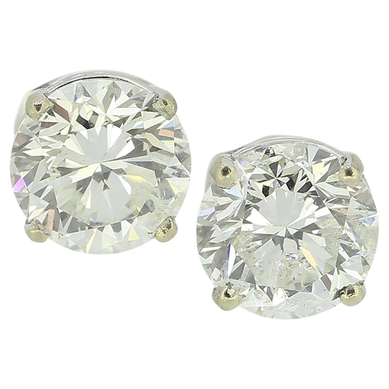 1.90 Karat Diamant-Ohrstecker