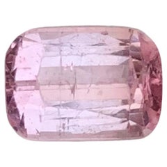Gema suelta de turmalina rosa bebé en forma de cojín de 1,90 quilates naturales