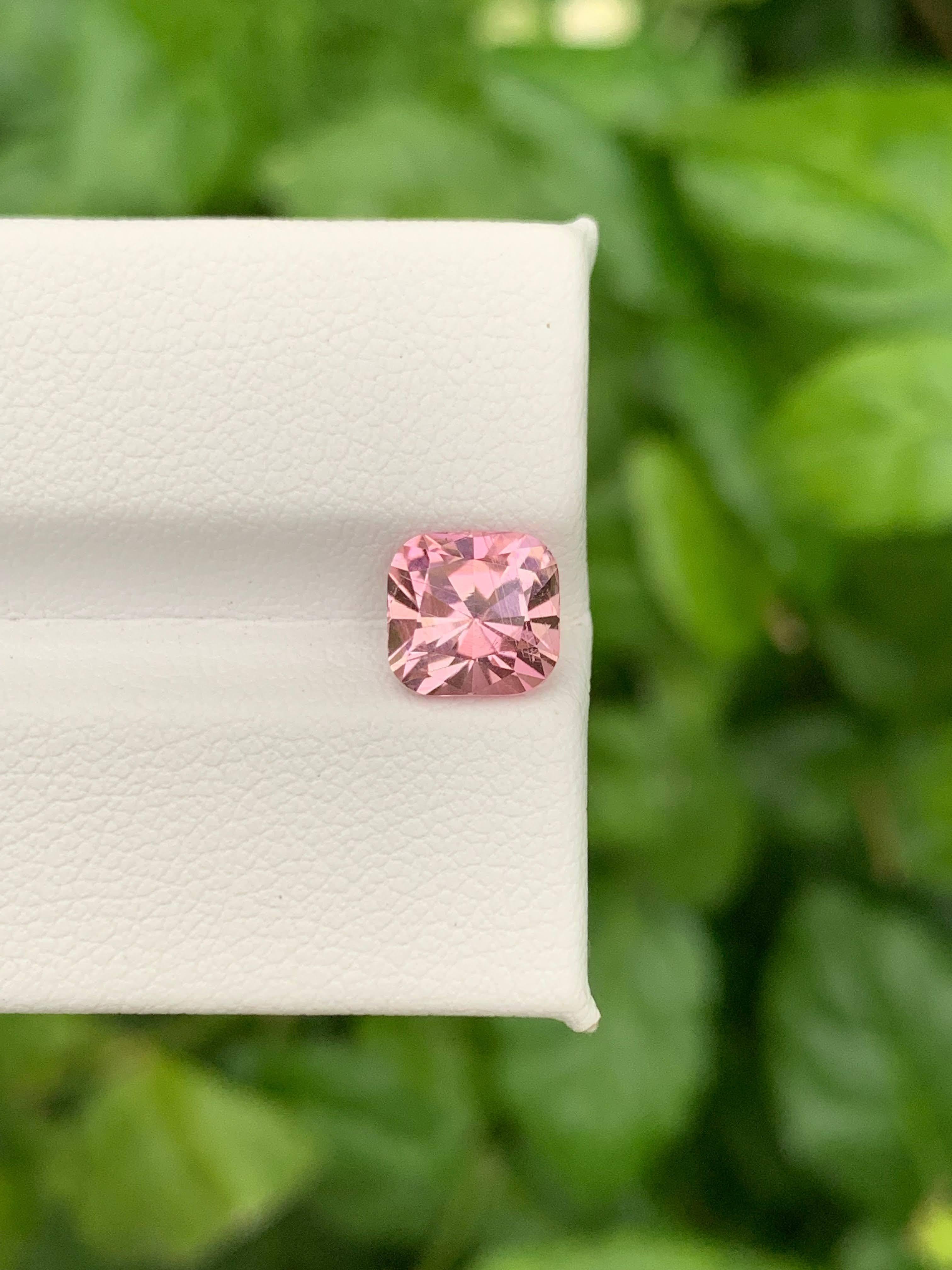 1.90 carati di tormalina rosa baby naturale sciolta pietra taglio cuscino Gemma afgana in vendita 4