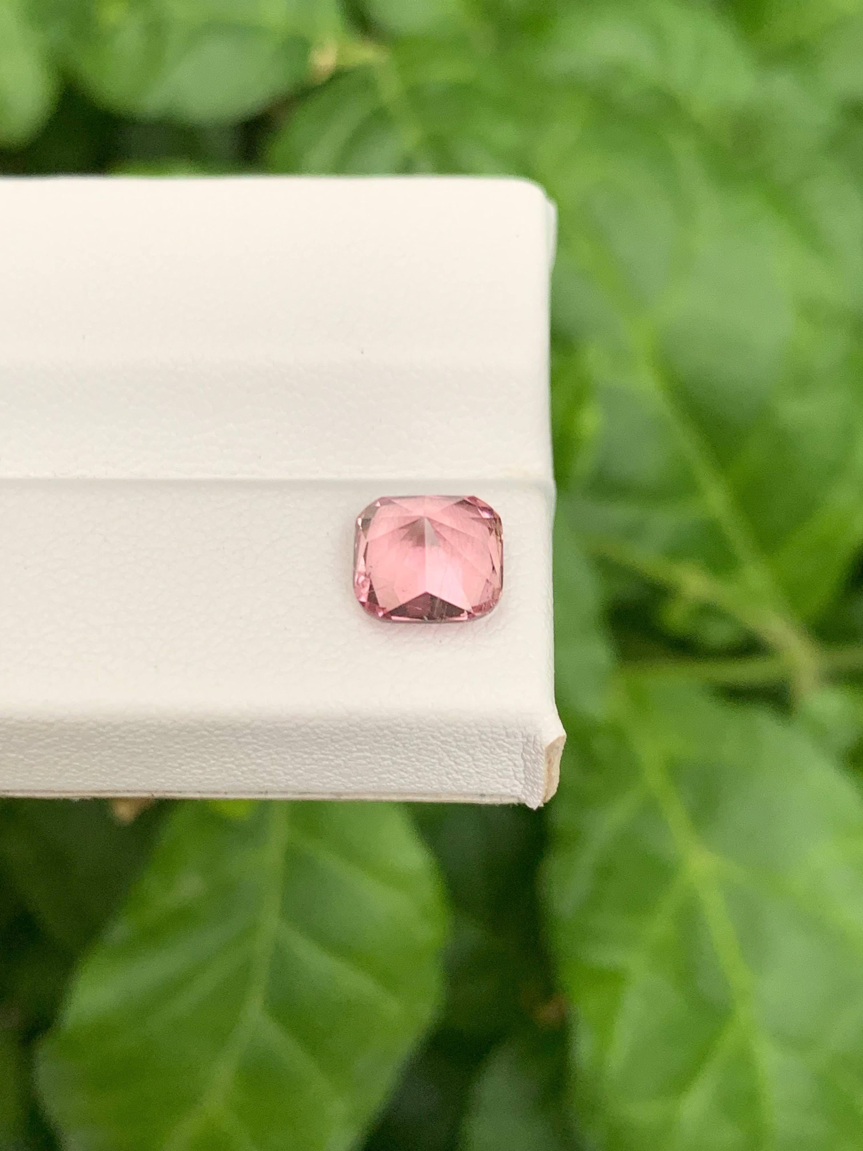 1.90 carati di tormalina rosa baby naturale sciolta pietra taglio cuscino Gemma afgana In condizioni Nuovo in vendita a Bangkok, TH