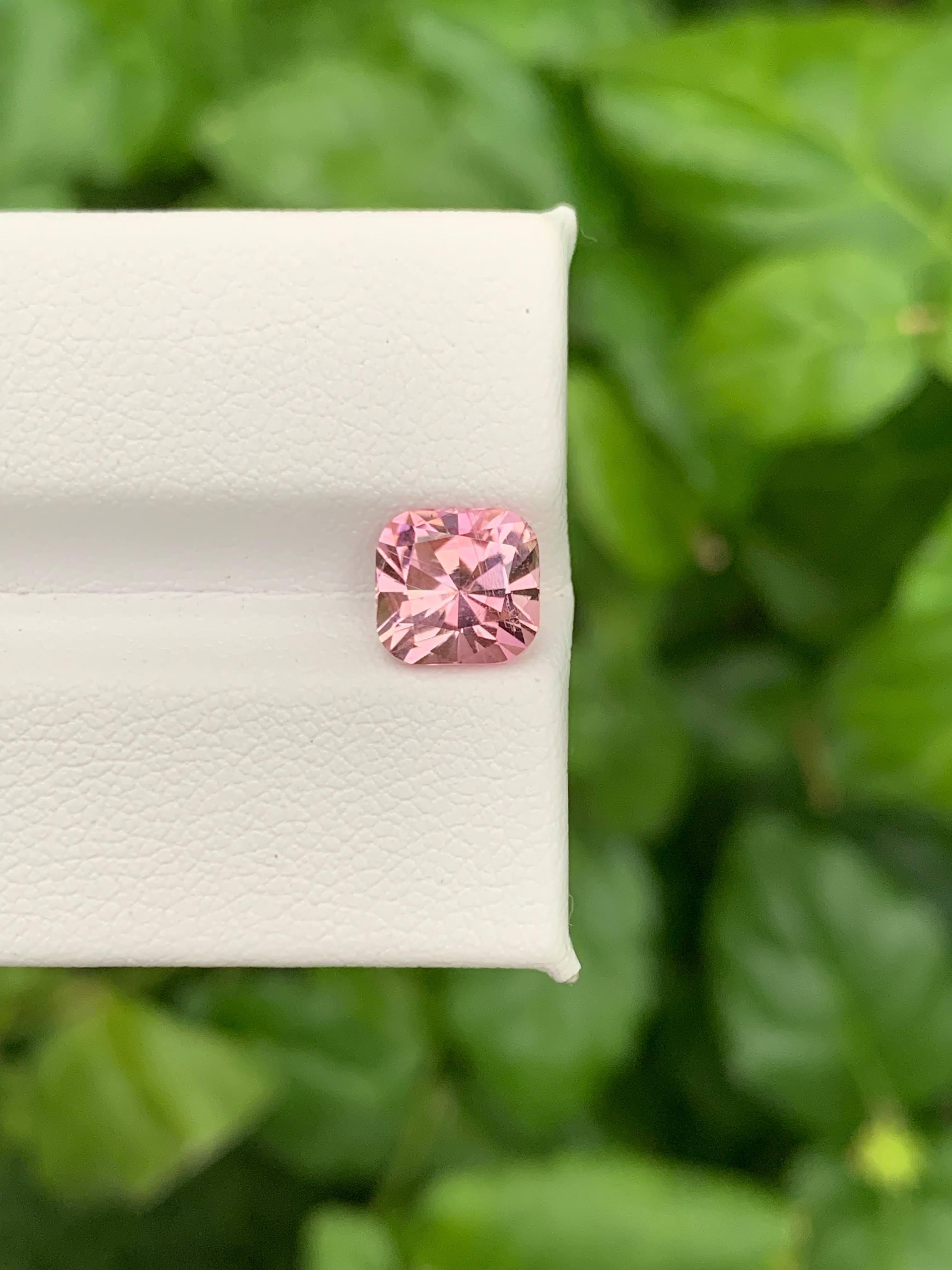1.90 carati di tormalina rosa baby naturale sciolta pietra taglio cuscino Gemma afgana in vendita 2
