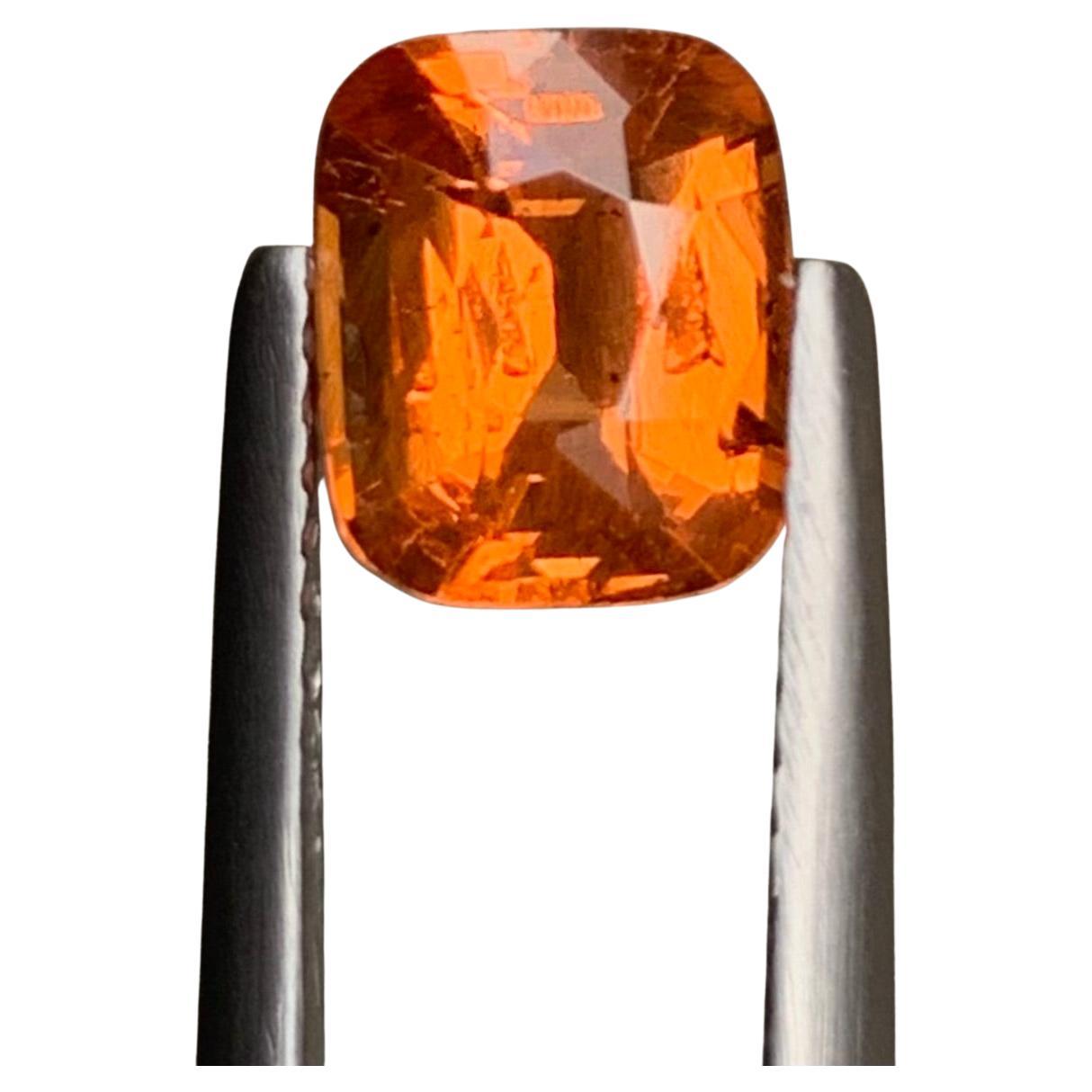 1,90 carati di granato naturale sfuso con taglio a cuscino dalla Tanzania in vendita