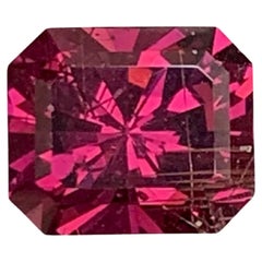1.90 Carat Natural Loose Pinkish Red Garnet Stone Fancy Cut Tanzanian Gemstone