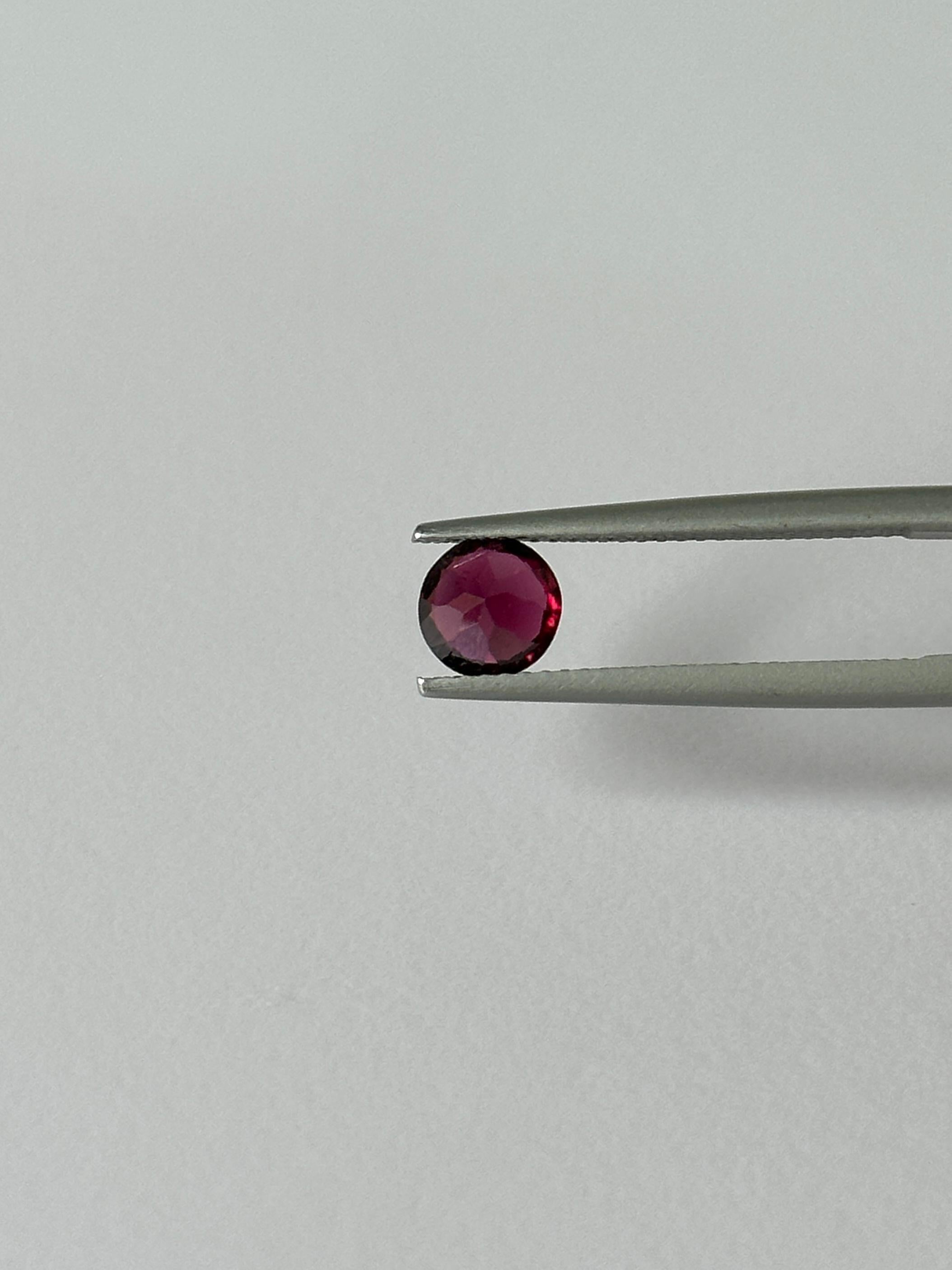 1,90 Karat lila Rotes Pyrope-Granat-Paar 8
