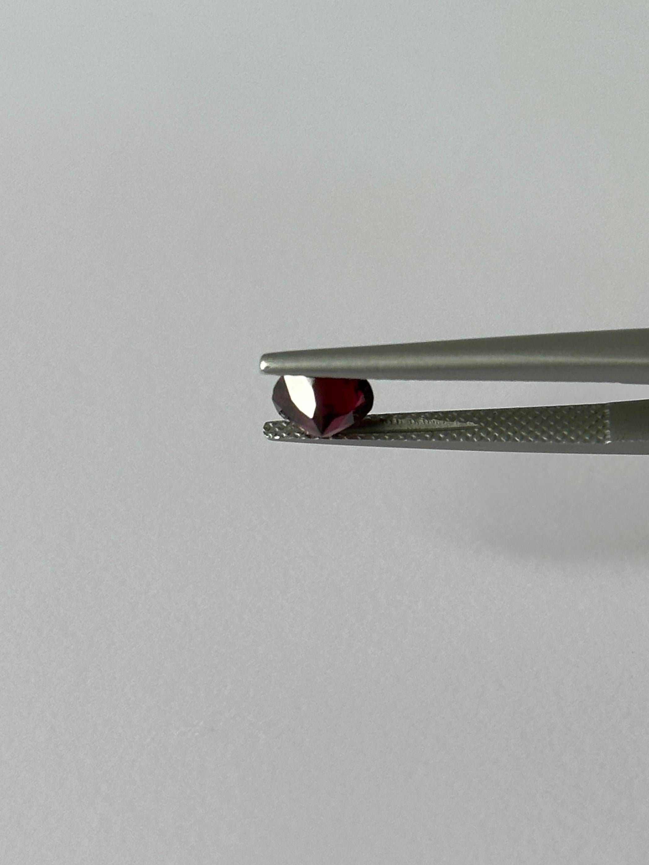 1,90 Karat lila Rotes Pyrope-Granat-Paar 2