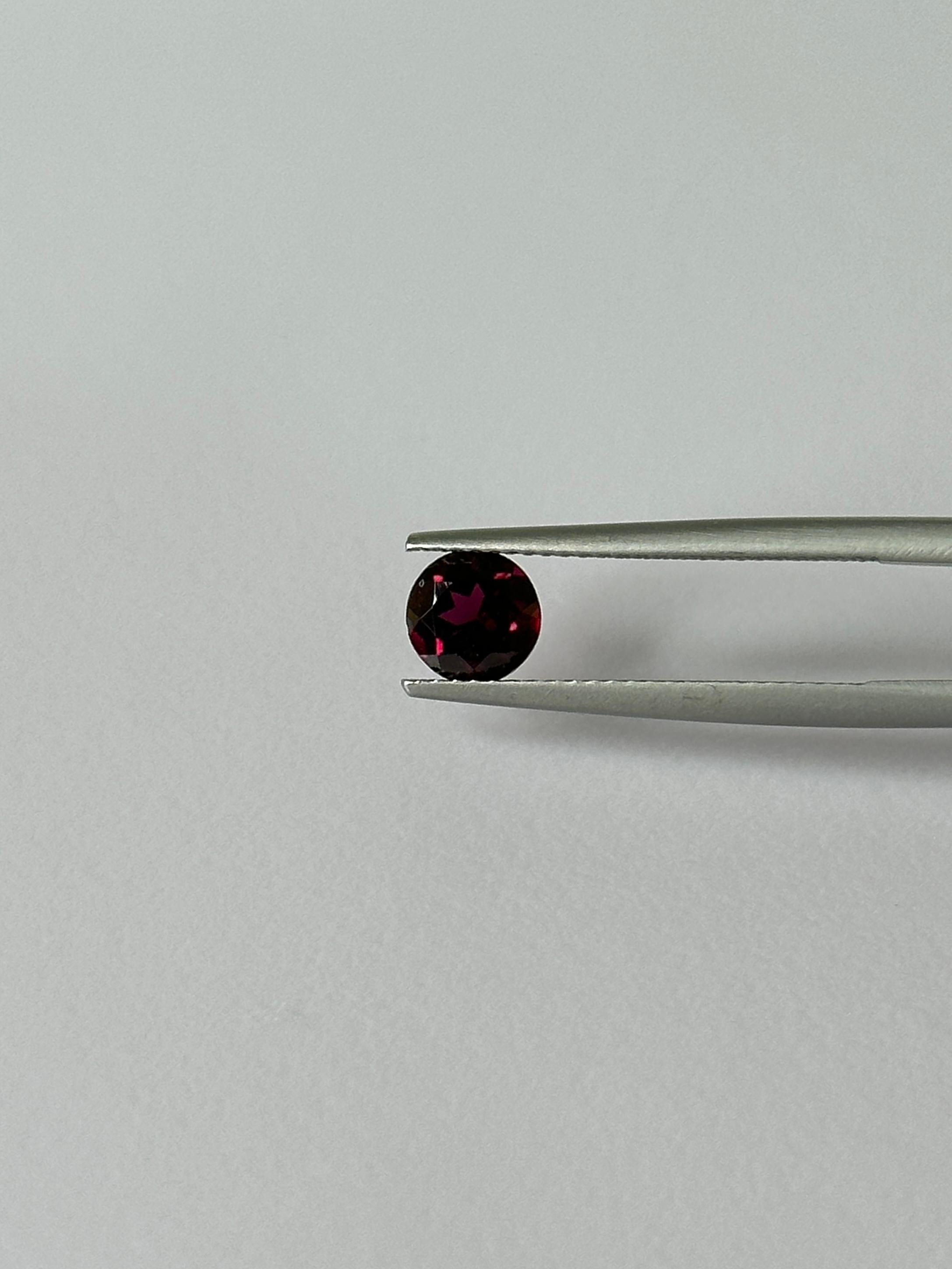 1,90 Karat lila Rotes Pyrope-Granat-Paar 4