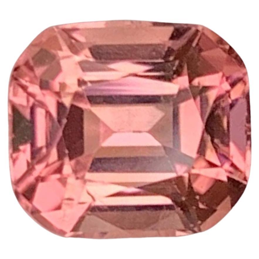 1.90 carats Pink Tourmaline Stone Cushion Cut Natural Afghani Gemstone