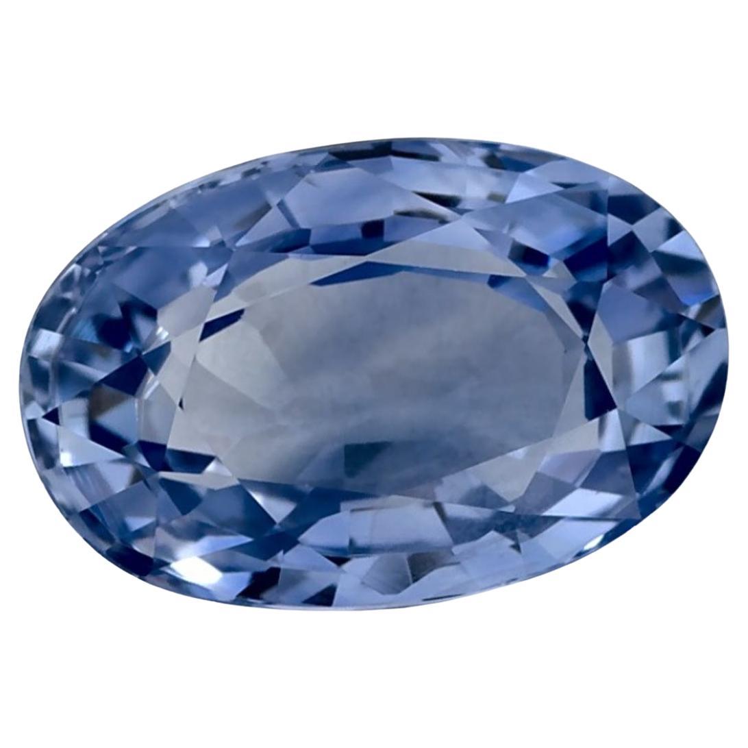 1.90 qt Zafiro Azul Oval Gema Suelta