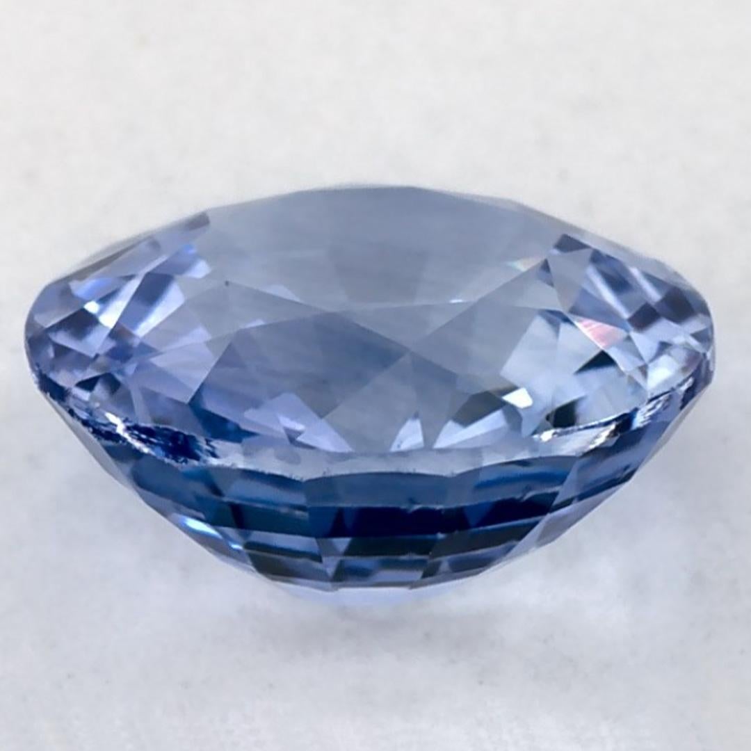 1.90 carati di zaffiro blu rotondo sfuso In condizioni Nuovo in vendita a Fort Lee, NJ