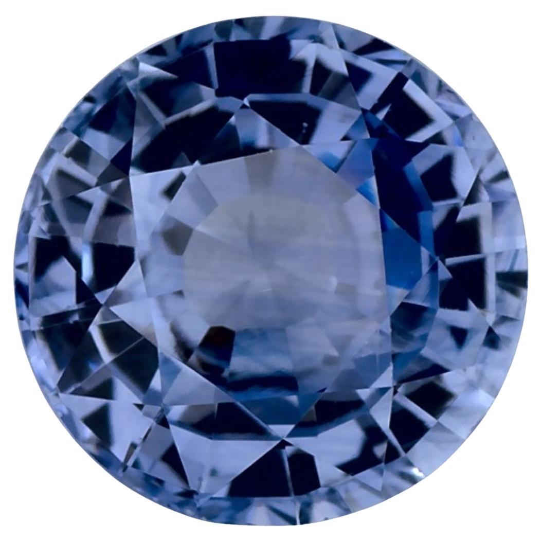 1.90 Ct Blue Sapphire Round Loose Gemstone