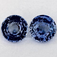1.90 Ct Blue Sapphire Round Loose Gemstone 1.90 Ct Blue Sapphire Round Loose Gemstone