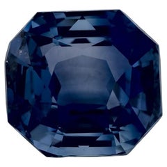 1.90 Cts Blue Sapphire Octagon Loose Gemstone