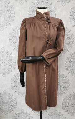 190 Fendi coat with lynx bob cat fur linning size 10