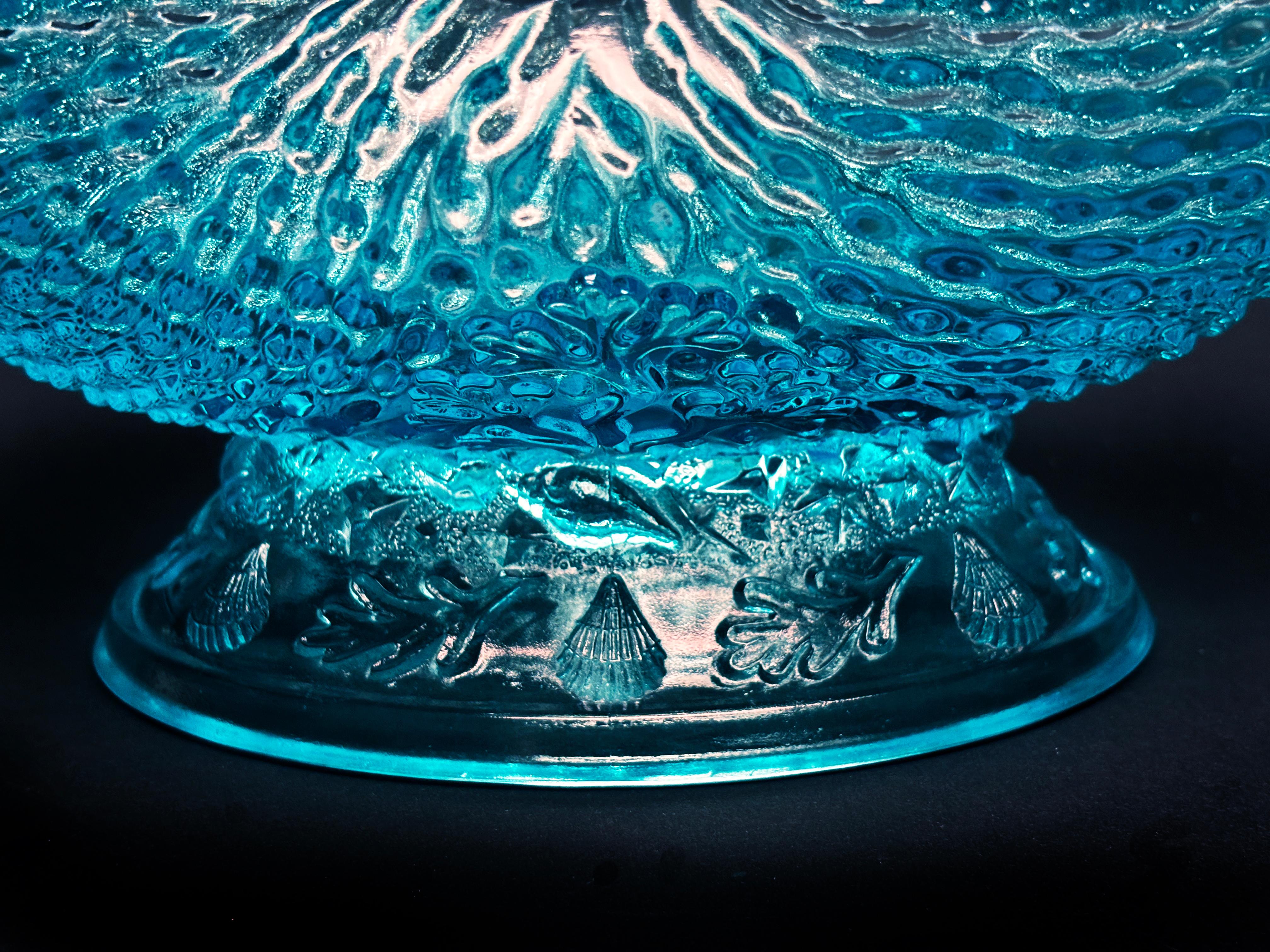 Bol en coquillage Nautilus Argonaut turquoise 1900-1904 en vente 7