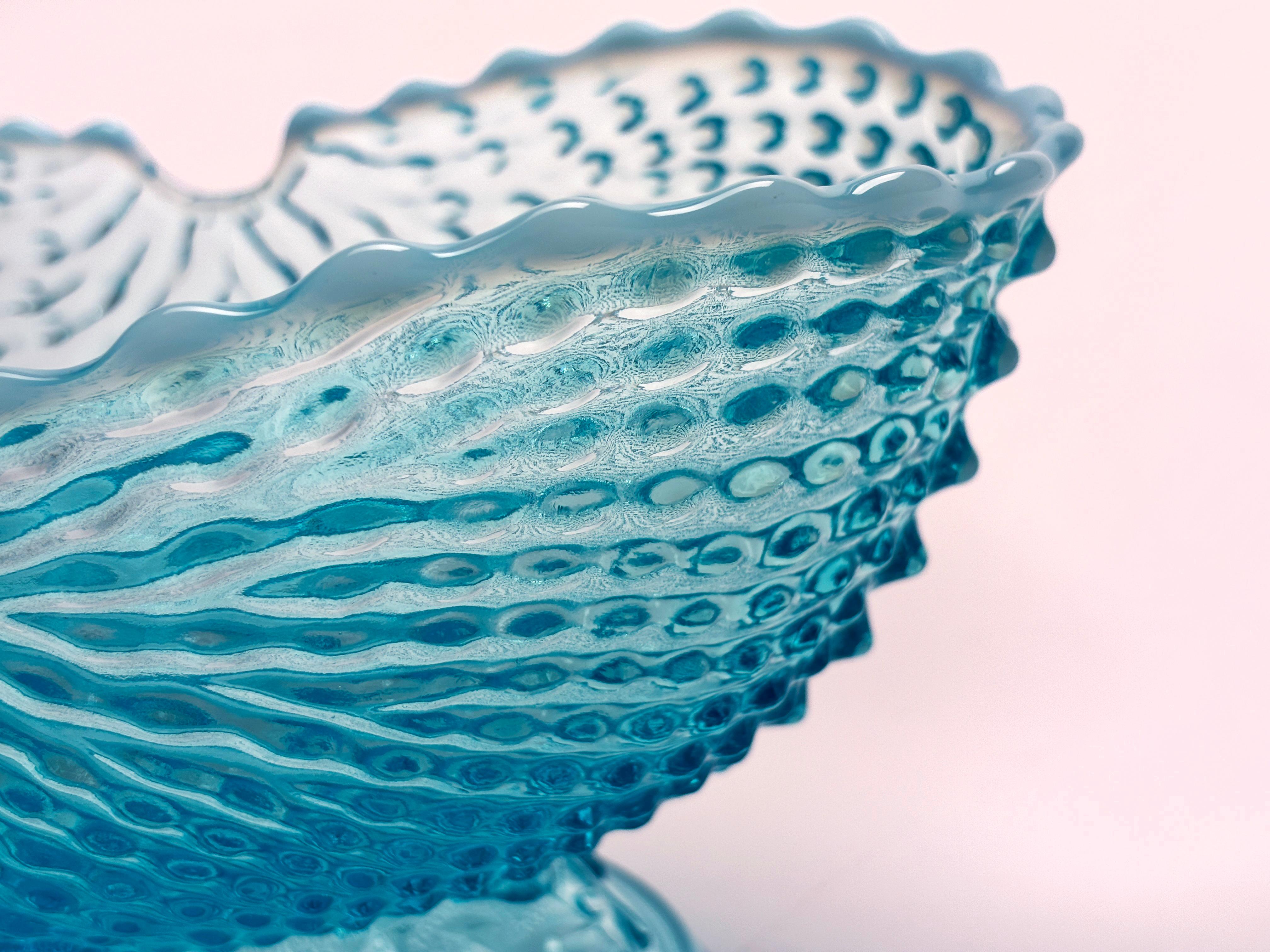 20ième siècle Bol en coquillage Nautilus Argonaut turquoise 1900-1904 en vente