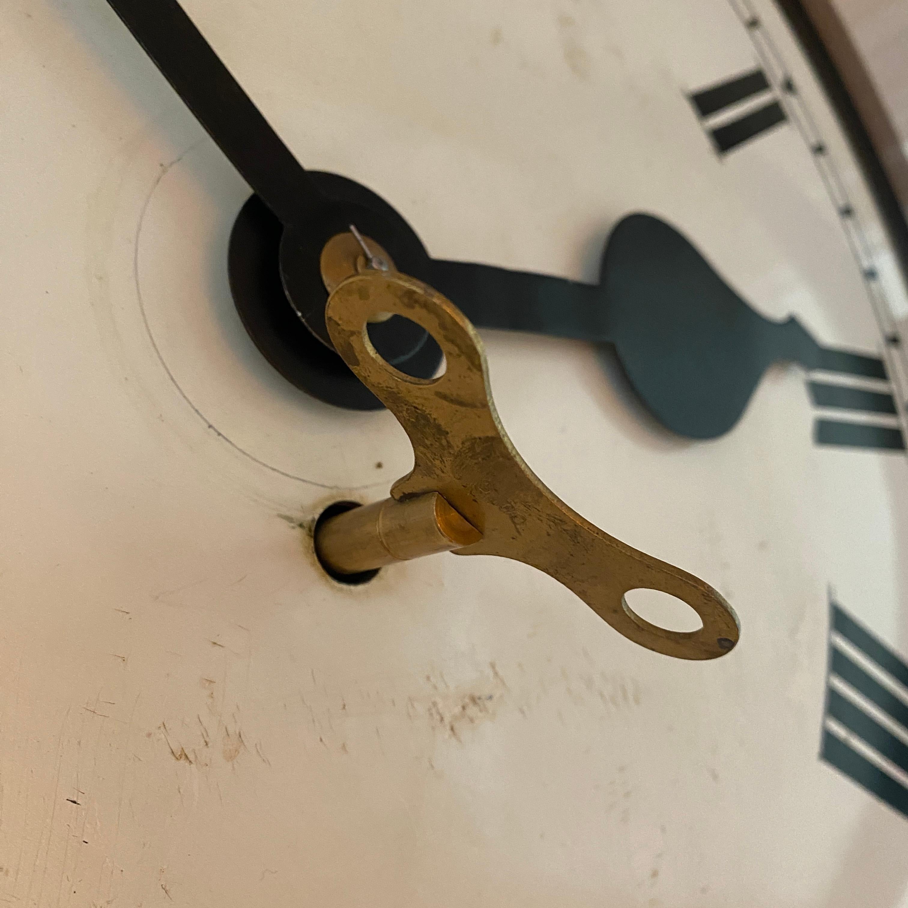 1900-1910’s Fuse Smith Astral Large Antique Wall Clock For Sale 1