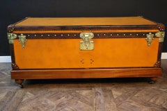 1900-1910's Orange Louis Vuitton Steamer Trunk, Louis Vuitton Trunk