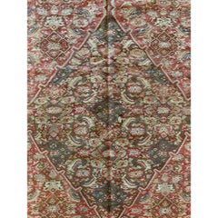 1900 Antique Flat Weave Kilim Rug 6'4'' X 4'6''
