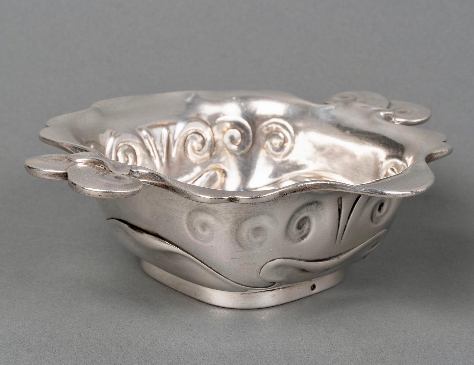 1900 Bonvallet Et Cardeilhac - Art Nouveau Juego de té y café Plata de ley Marfil en venta 4