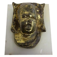 1900 Bronze Paperweight