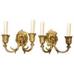 1900 Caldwell Bronze Sconces